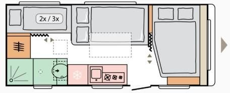Adria Altea 60Y 552 PK*Fußboden-Temp*Eingangstür Fenst - Dzīvojamais treileris: foto 5 Adria Altea 60Y 552 PK*Fußboden-Temp*Eingangstür Fenst - Dzīvojamais treileris: foto 5