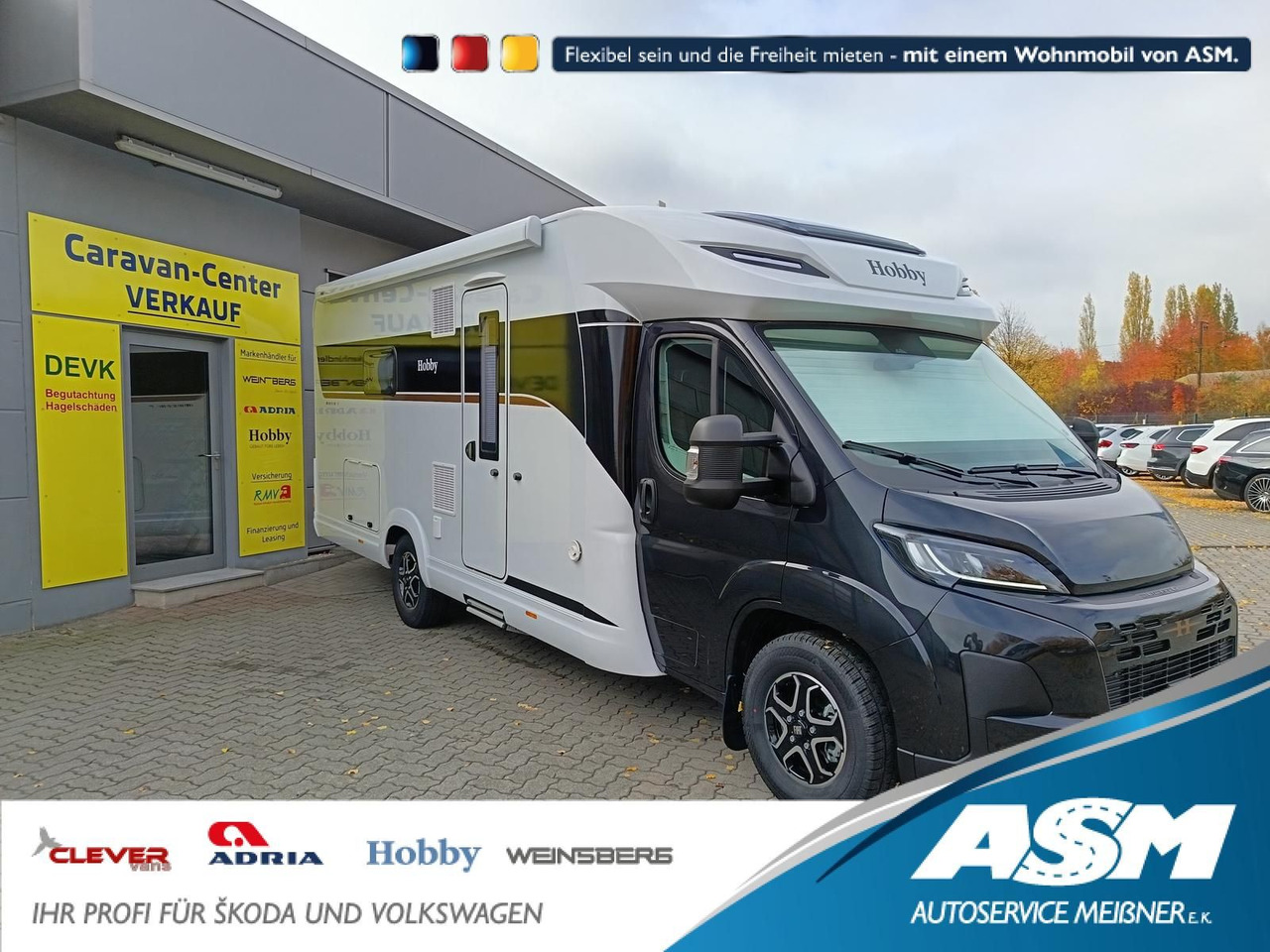 Hobby MAXIA T 740 WF 132 kW*4,4 t*2026*LITHIUM*MARKISE - Daļēji integrētais kemperis: foto 1 Hobby MAXIA T 740 WF 132 kW*4,4 t*2026*LITHIUM*MARKISE - Daļēji integrētais kemperis: foto 1