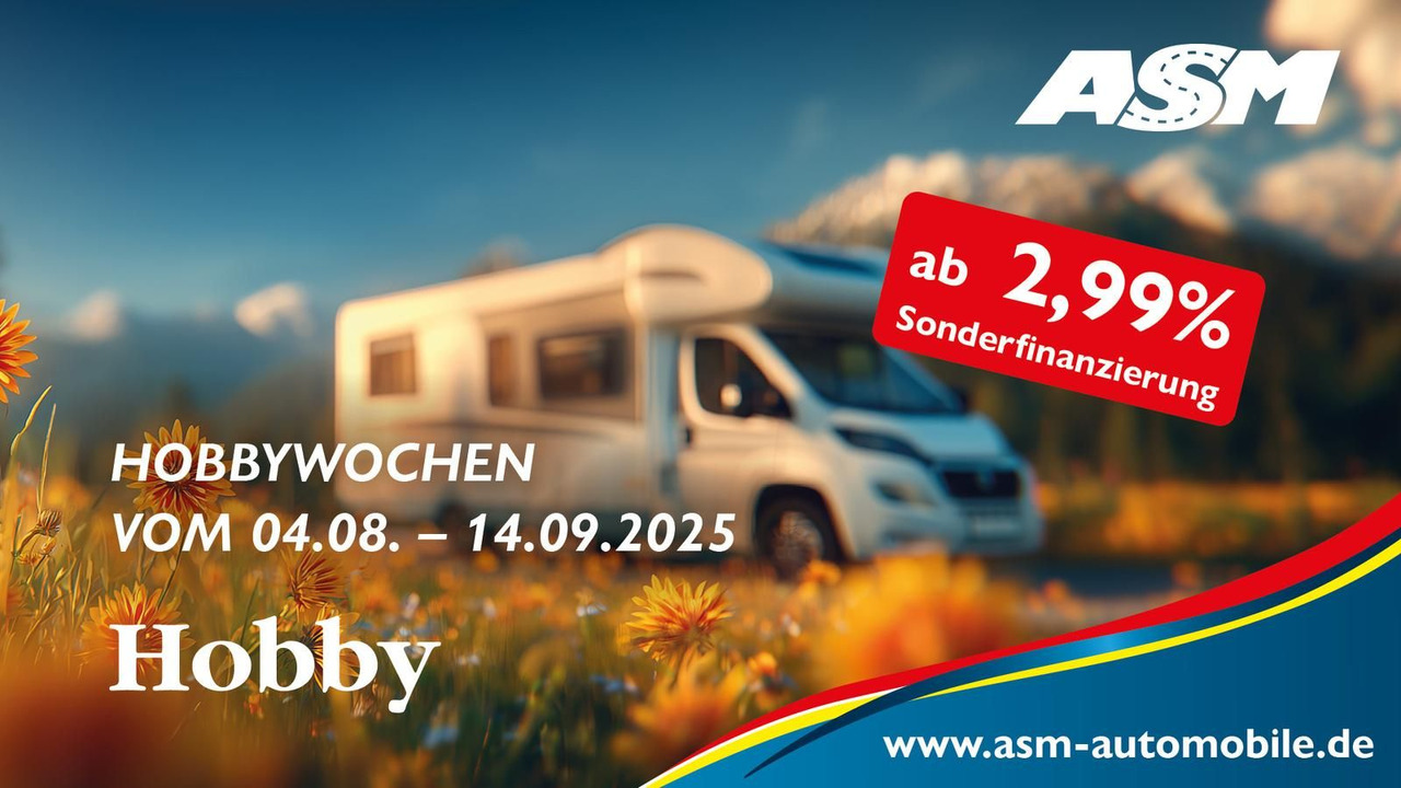 Hobby Ontour C 700 GQ 103 kW*CAMPERNET*LITHIUM*SOFORT* - Daļēji integrētais kemperis: foto 1 Hobby Ontour C 700 GQ 103 kW*CAMPERNET*LITHIUM*SOFORT* - Daļēji integrētais kemperis: foto 1