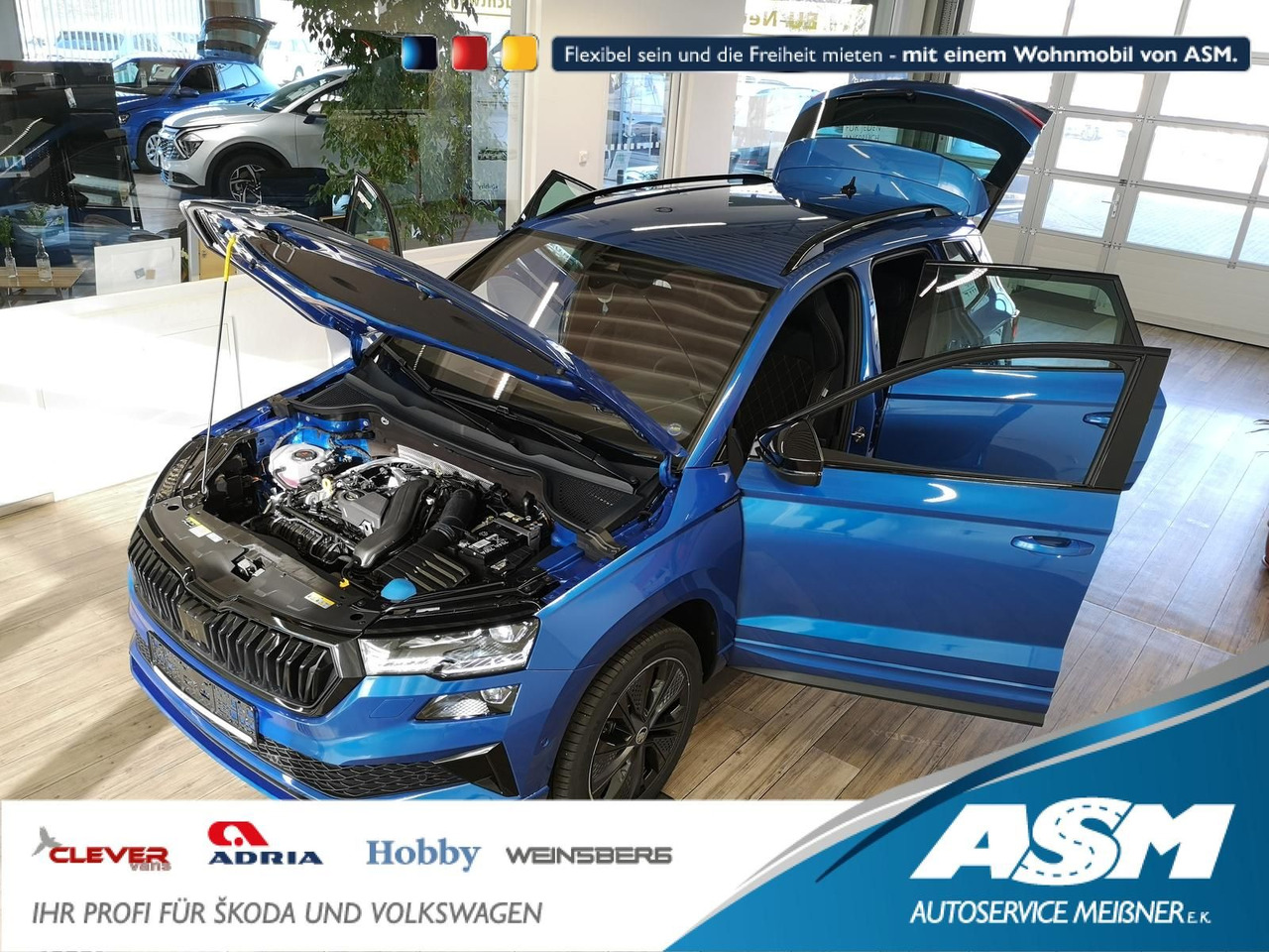 Skoda Karoq Sportline 1,5 TSI DSG*AHK*360°5J.GARANTIE* - SUV: foto 1 Skoda Karoq Sportline 1,5 TSI DSG*AHK*360°5J.GARANTIE* - SUV: foto 1