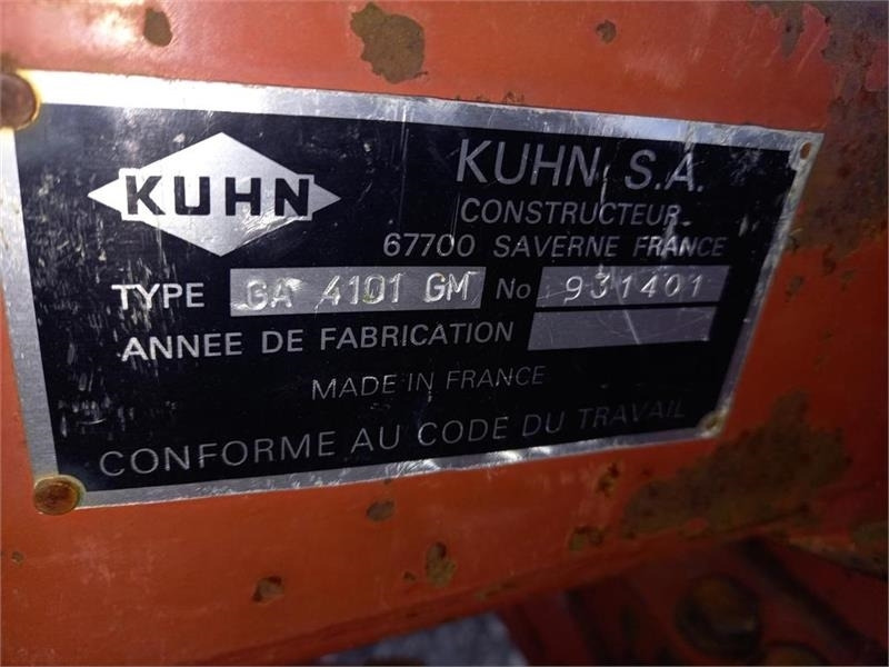 Kuhn GA 4101 GM - Vālotājs/ Ārdītājs: foto 5 Kuhn GA 4101 GM - Vālotājs/ Ārdītājs: foto 5
