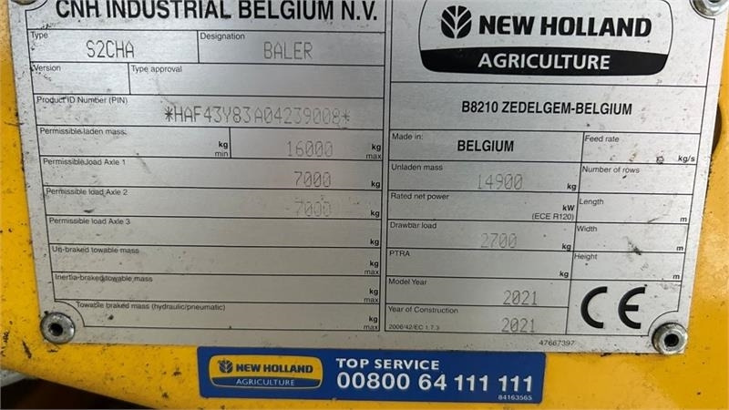 New Holland BB 1290 RC HD - Kīpu prese: foto 5 New Holland BB 1290 RC HD - Kīpu prese: foto 5