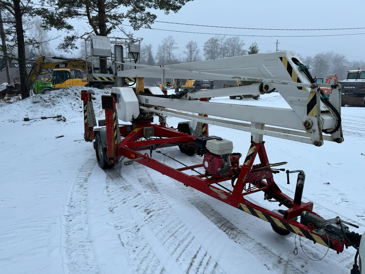 Paceļamais grozs ar dīsteli AITO LIFT 10-2 KORVTÕSTUK: foto 6