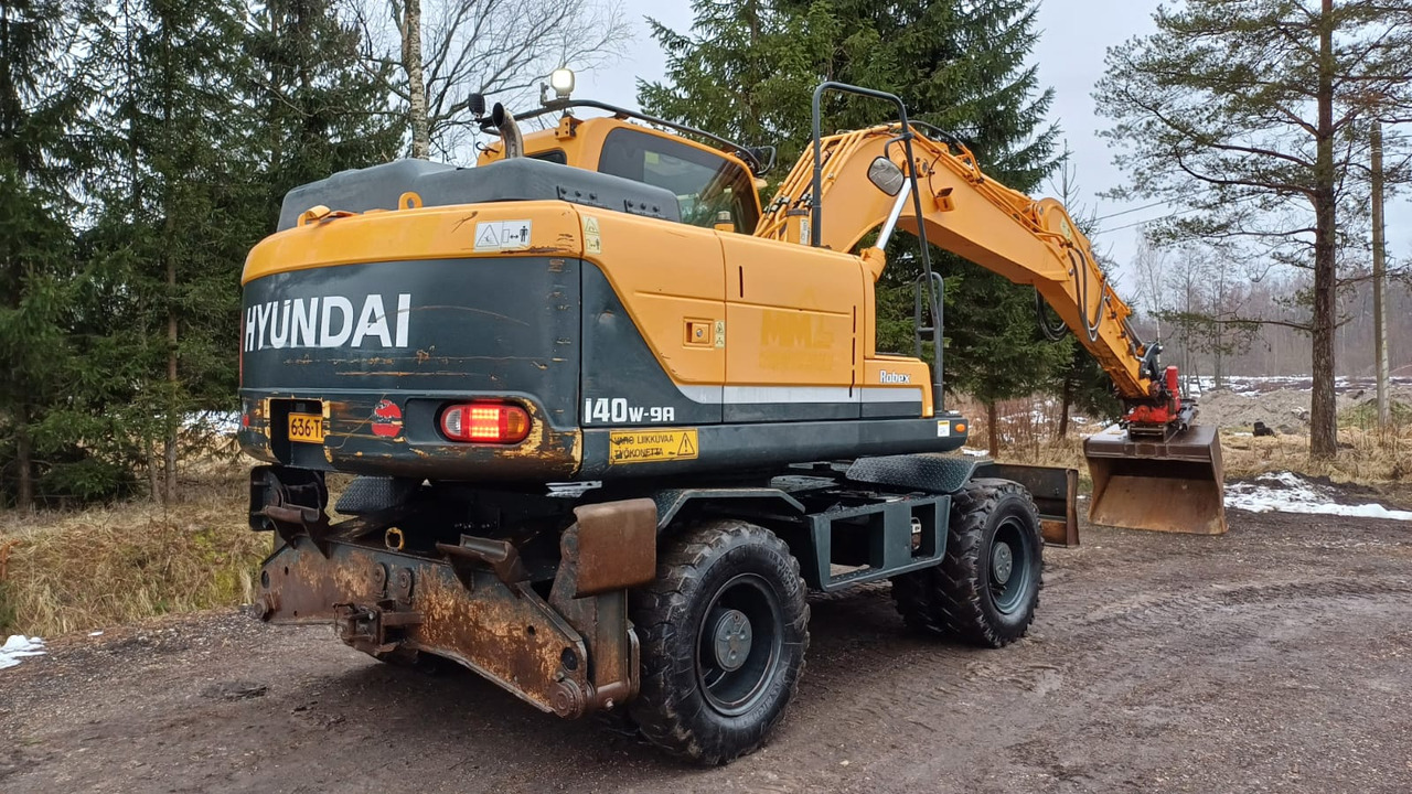Riteņu ekskavators Hyundai Robex 140W-9A: foto 6