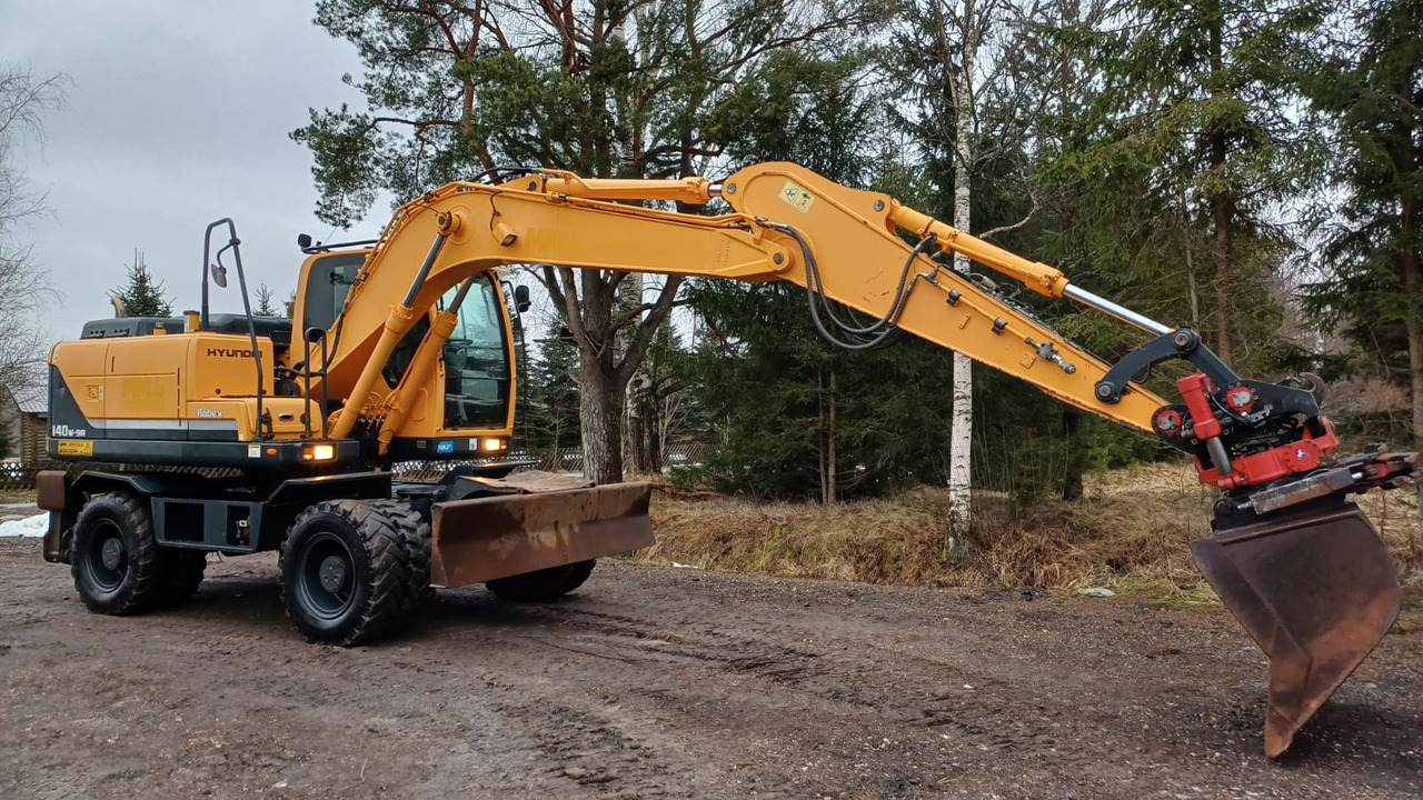 Riteņu ekskavators Hyundai Robex 140W-9A: foto 8