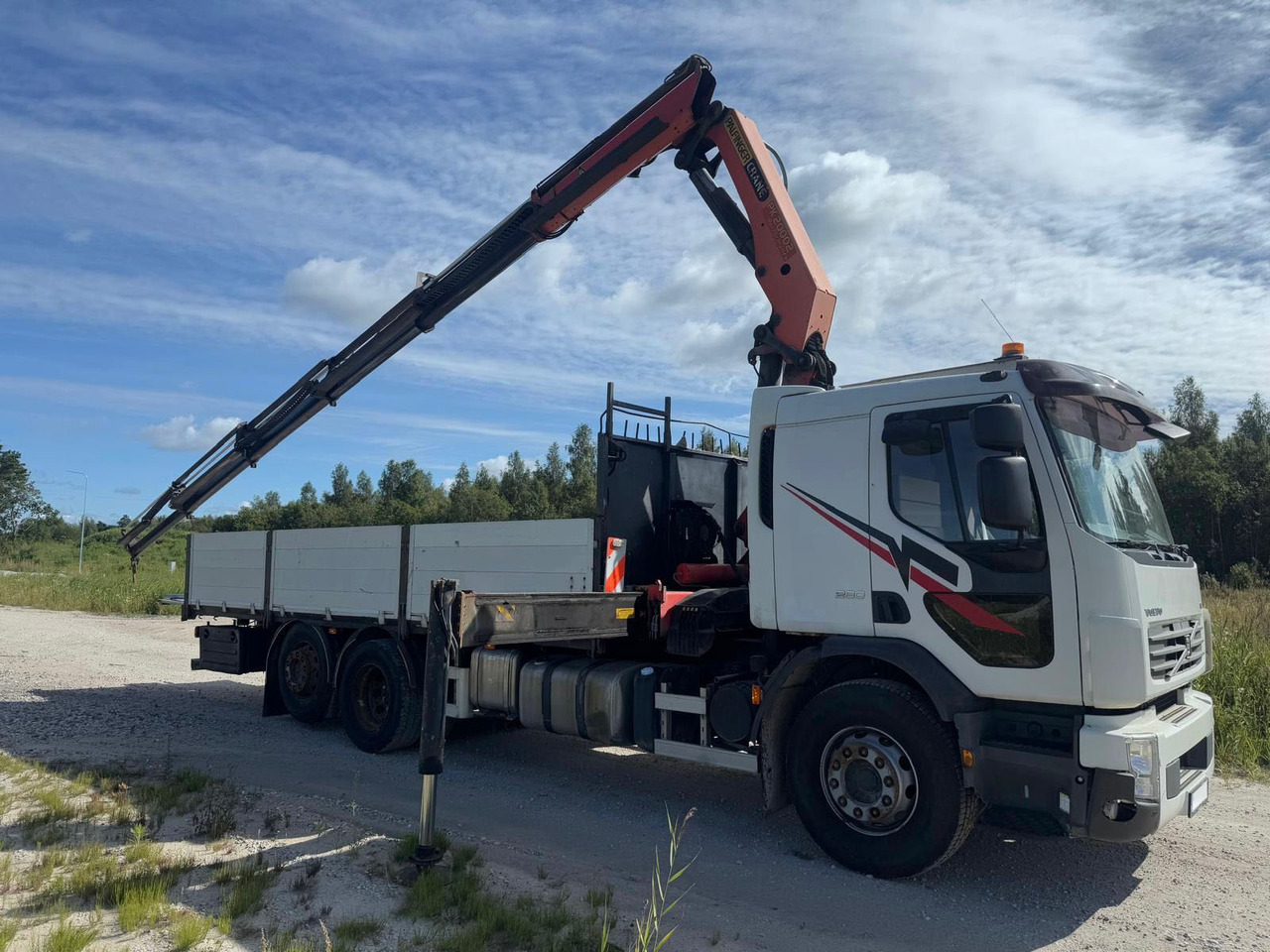 VOLVO FE280+PALFINGER PK20002 2007 - Bortu kravas automašīna/ Platforma, Kravas auto ar manipulatoru: foto 3 VOLVO FE280+PALFINGER PK20002 2007 - Bortu kravas automašīna/ Platforma, Kravas auto ar manipulatoru: foto 3
