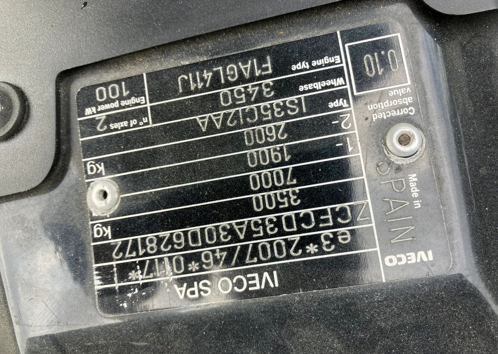 Iveco DAILY 35C14 ramo do zabudowy kiper wywrotka - Šasija kravas automašīna: foto 5 Iveco DAILY 35C14 ramo do zabudowy kiper wywrotka - Šasija kravas automašīna: foto 5