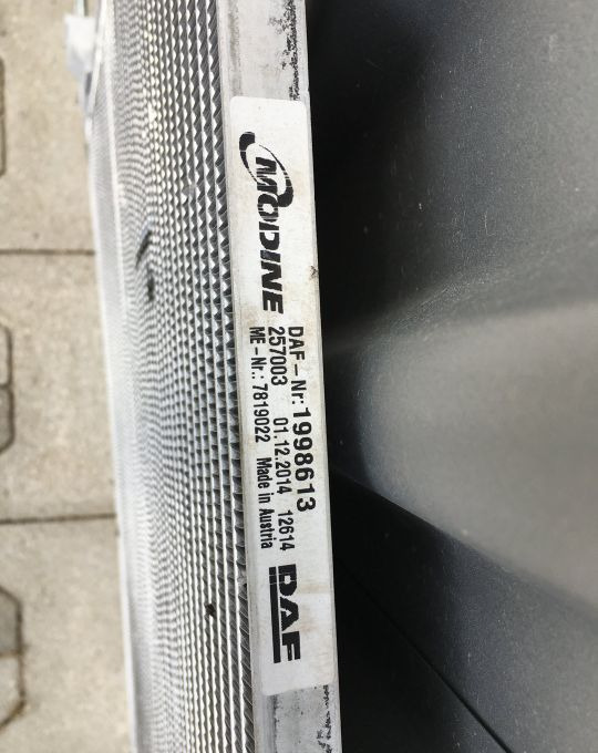 DAF CF Euro 6 chłodnica klimatyzacji - Radiators - Vieglā automašīna: foto 2 DAF CF Euro 6 chłodnica klimatyzacji - Radiators - Vieglā automašīna: foto 2