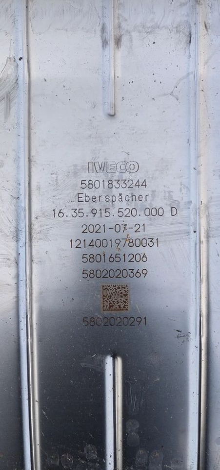 IVECO EUROCARGO EURO 6 KATALIZATOR TŁUMIK NOWY 5801833244 - Katalizators - Kravas automašīna: foto 3 IVECO EUROCARGO EURO 6 KATALIZATOR TŁUMIK NOWY 5801833244 - Katalizators - Kravas automašīna: foto 3