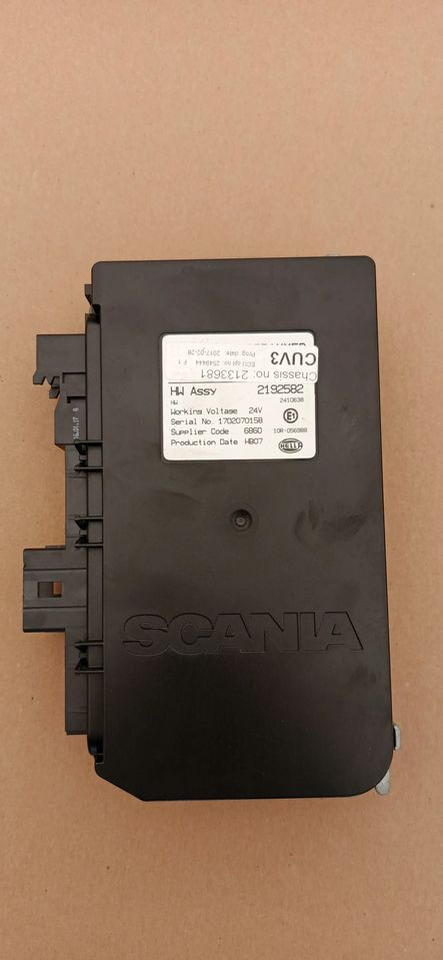 SCANIA R S STEROWNIK ŚWIATEŁ KOMPUTER CUV3 2632613 - Elektroniskais vadības bloks (ECU) - Kravas automašīna: foto 1 SCANIA R S STEROWNIK ŚWIATEŁ KOMPUTER CUV3 2632613 - Elektroniskais vadības bloks (ECU) - Kravas automašīna: foto 1