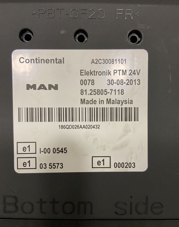 Sterownik PTM MAN TGX TGS euro 6 komputer - Elektroniskais vadības bloks (ECU) - Kravas automašīna: foto 2 Sterownik PTM MAN TGX TGS euro 6 komputer - Elektroniskais vadības bloks (ECU) - Kravas automašīna: foto 2