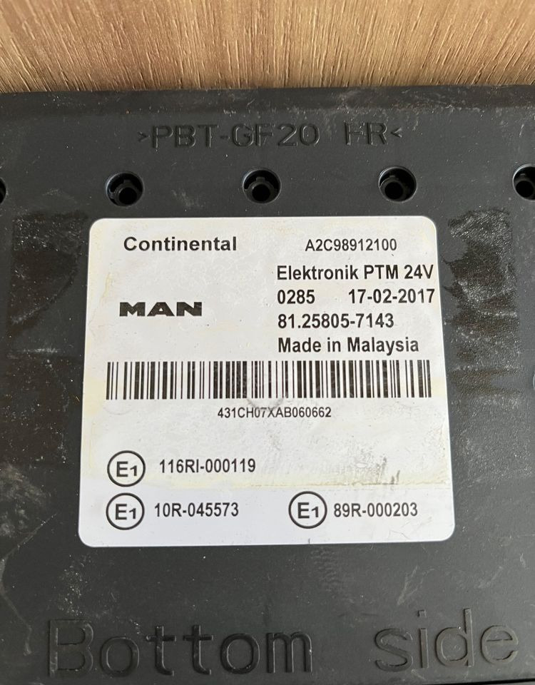 Sterownik PTM MAN TGX TGS euro 6 komputer - Elektroniskais vadības bloks (ECU) - Kravas automašīna: foto 2 Sterownik PTM MAN TGX TGS euro 6 komputer - Elektroniskais vadības bloks (ECU) - Kravas automašīna: foto 2