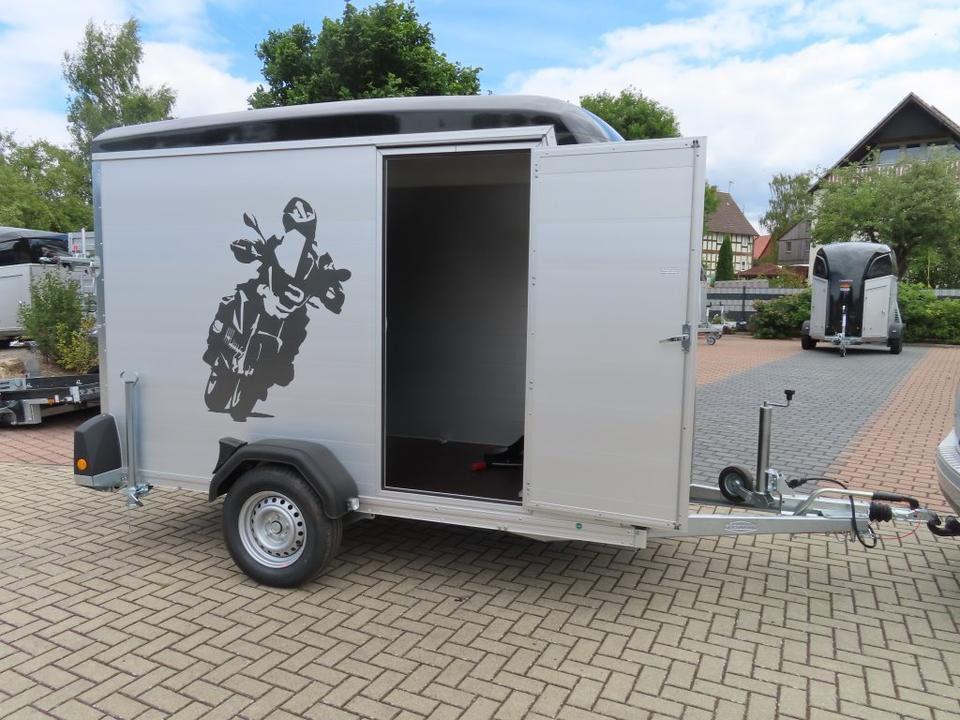 Böckmann KT-PB-AL Kofferanhänge Flügeltür Motorrad PKW Anhänger - Motocikla piekabe: foto 1 Böckmann KT-PB-AL Kofferanhänge Flügeltür Motorrad PKW Anhänger - Motocikla piekabe: foto 1