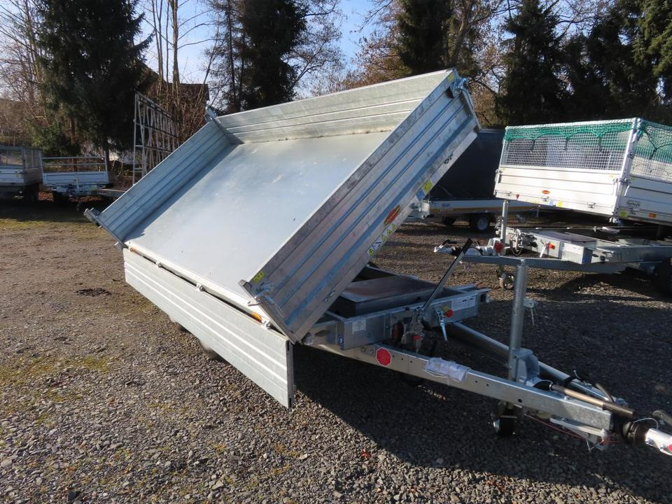 Piekabe pašizgāzējs Böckmann PKW-Anhänger Elektro-Dreiseitenkipper 3,5 to Stahlbord.: foto 11