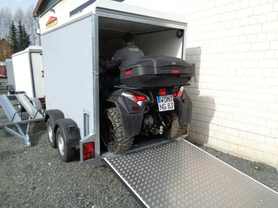 Piekabe slēgtā virsbūve Böckmann PKW-Anhänger, KT3015/20 M-F, Auffahrrampe, 2,0 to.: foto 6 Piekabe slēgtā virsbūve Böckmann PKW-Anhänger, KT3015/20 M-F, Auffahrrampe, 2,0 to.: foto 6