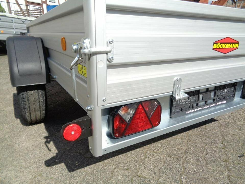 Böckmann PKW-Anhänger, TL-AL 2513/75, 750 kg, Aluminium - Auto piekabe: foto 5 Böckmann PKW-Anhänger, TL-AL 2513/75, 750 kg, Aluminium - Auto piekabe: foto 5