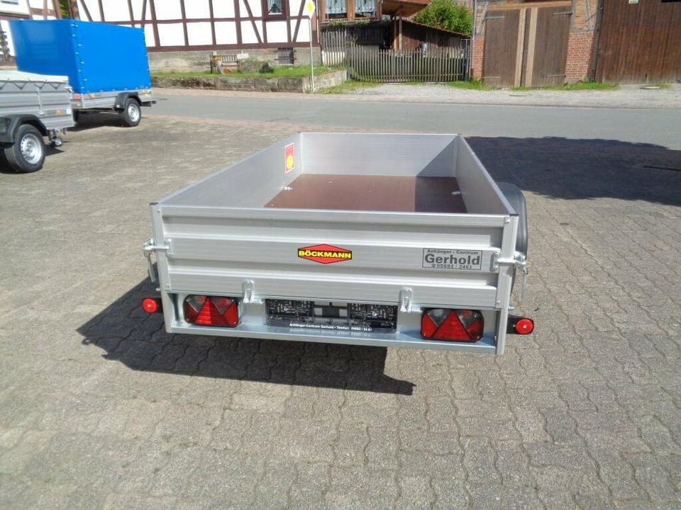 Böckmann PKW-Anhänger, TL-AL 2513/75, 750 kg, Aluminium - Auto piekabe: foto 3 Böckmann PKW-Anhänger, TL-AL 2513/75, 750 kg, Aluminium - Auto piekabe: foto 3