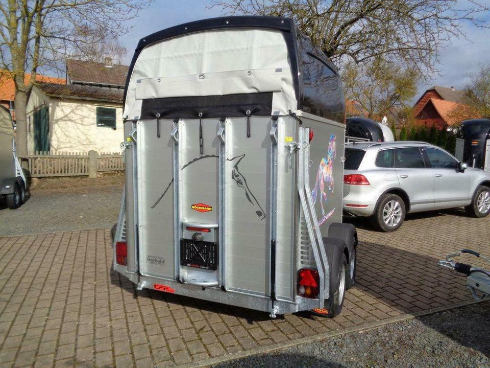 Zirgu piekabe Böckmann Pferdeanhänger, Champion R, ALUBODEN, SaKa, 100 km/h: foto 8