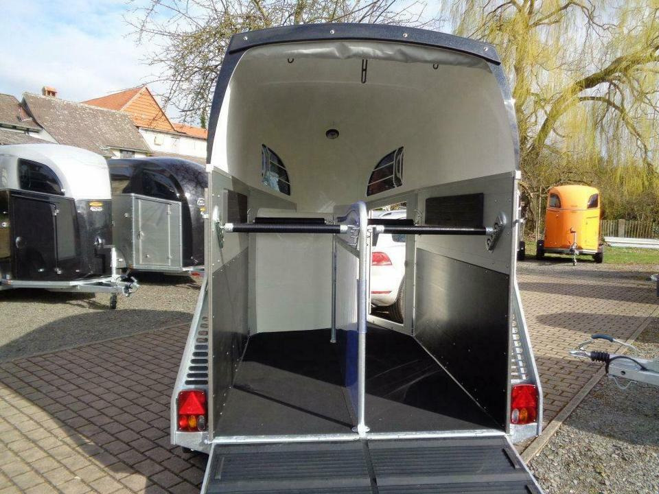 Zirgu piekabe Böckmann Pferdeanhänger, Champion R, ALUBODEN, SaKa, 100 km/h: foto 6