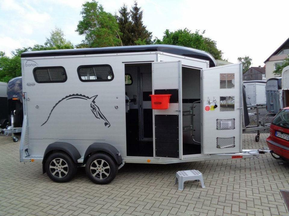Zirgu piekabe Böckmann Pferdeanhänger Portax L-SR, Videokamera: foto 18