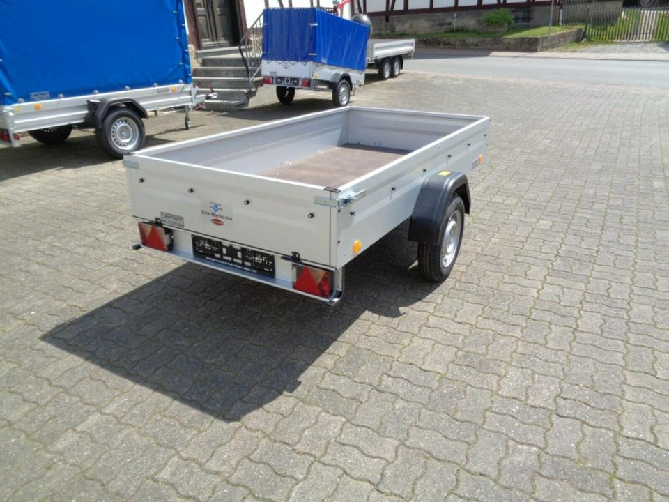 Auto piekabe Böckmann TPV PKW-Anhänger 750kg 100 km/h Flachplane: foto 9
