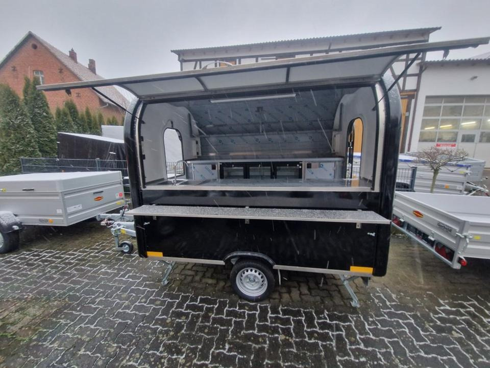 Foodtrailer Food-Trailer Cocktail Bar Verkaufsanhänger Mieten - Tirdzniecības piekabe: foto 1 Foodtrailer Food-Trailer Cocktail Bar Verkaufsanhänger Mieten - Tirdzniecības piekabe: foto 1