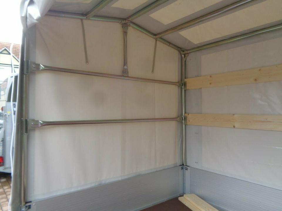 PKW-Anhänger Hochlader 2,7 to. HL-AL 4118/27 F Plane u. Sp. - Piekabe ar tentu: foto 4 PKW-Anhänger Hochlader 2,7 to. HL-AL 4118/27 F Plane u. Sp. - Piekabe ar tentu: foto 4