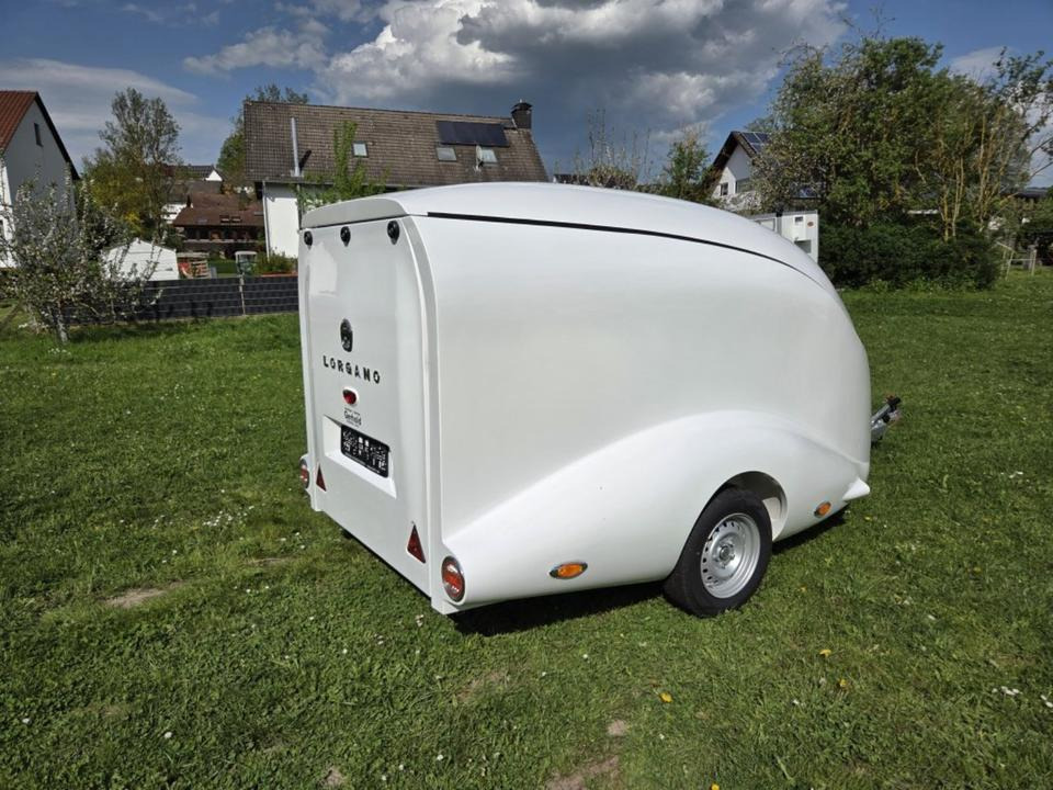 PKW Anhänger Motorrad Geschlossen Kofferanhänger 1000kg 100km/h - Motocikla piekabe: foto 4 PKW Anhänger Motorrad Geschlossen Kofferanhänger 1000kg 100km/h - Motocikla piekabe: foto 4