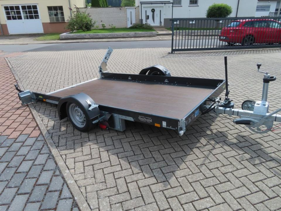 Auto piekabe PKW Anhänger, Unsinn, Absenkanhänger UA 3118-18-13, 100 km/h: foto 11