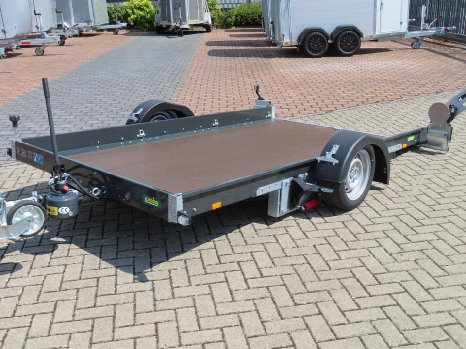 Auto piekabe PKW Anhänger, Unsinn, Absenkanhänger UA 3118-18-13, 100 km/h: foto 6