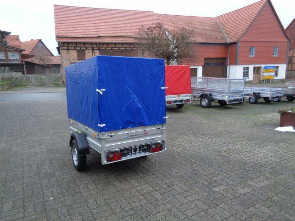 TPV-Böckmann PKW Anhänger Alu Planenaufbau 750kg - Auto piekabe: foto 3 TPV-Böckmann PKW Anhänger Alu Planenaufbau 750kg - Auto piekabe: foto 3