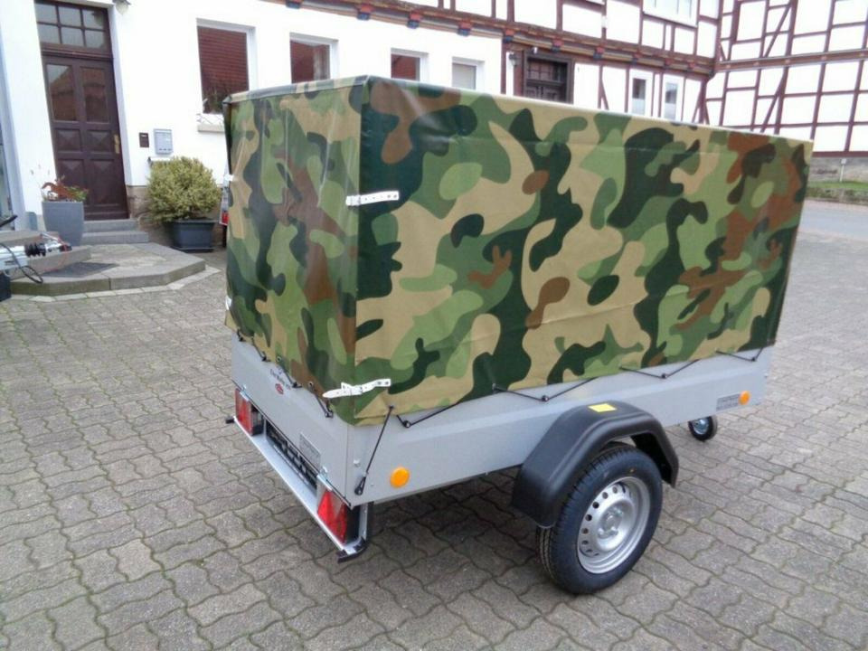 Auto piekabe TPV PKW-Anhänger, Plane und Spriegel, 750 kg: foto 8