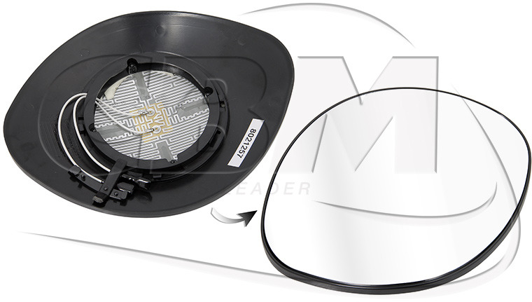 IRIZAR MEDIUM OVAL MIRROR GLASS IRIZAR I6 - CUMMINS PRESTOLITE ELECTRIC (3918377 | 860318) - Atpakaļskata spogulis - Autobuss: foto 1 IRIZAR MEDIUM OVAL MIRROR GLASS IRIZAR I6 - CUMMINS PRESTOLITE ELECTRIC (3918377 | 860318) - Atpakaļskata spogulis - Autobuss: foto 1