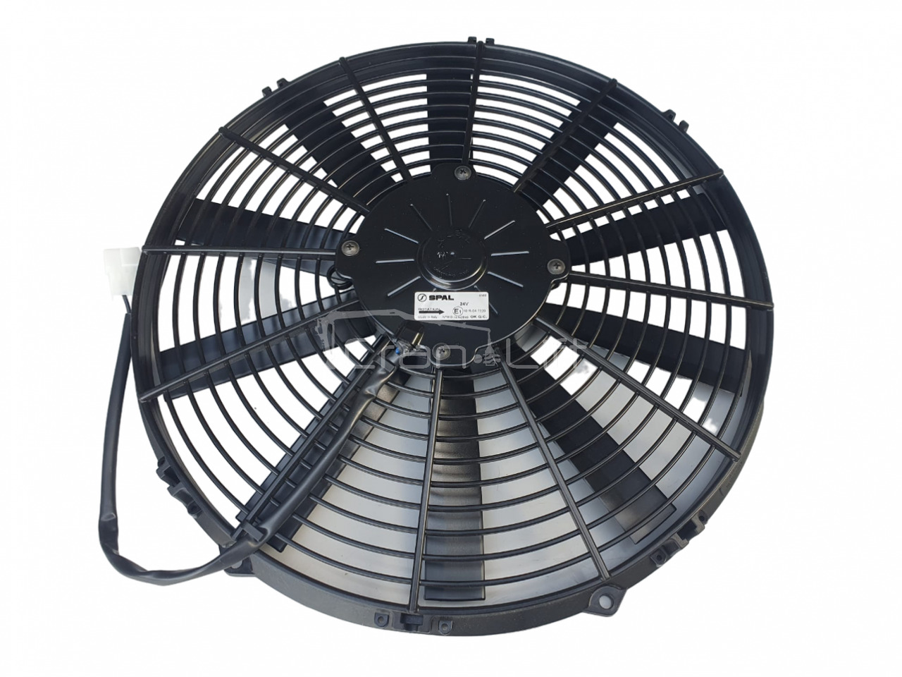 Wentylator chłodnicy oleju hydraulicznego SPAL 24V / 380mm - Eļļas dzesētājs - Celtnis-manipulators: foto 1 Wentylator chłodnicy oleju hydraulicznego SPAL 24V / 380mm - Eļļas dzesētājs - Celtnis-manipulators: foto 1