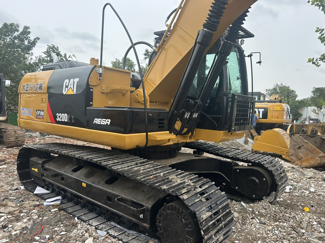 Kāpurķēžu ekskavators CATERPILLAR used 320d  excavator with excellent performance [ Copy ]: foto 7