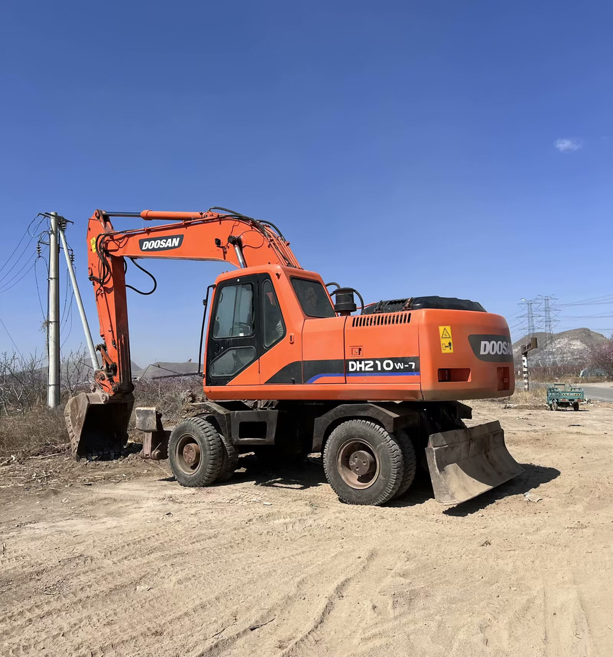 Riteņu ekskavators DOOSAN 210w-7 [ Copy ]: foto 14