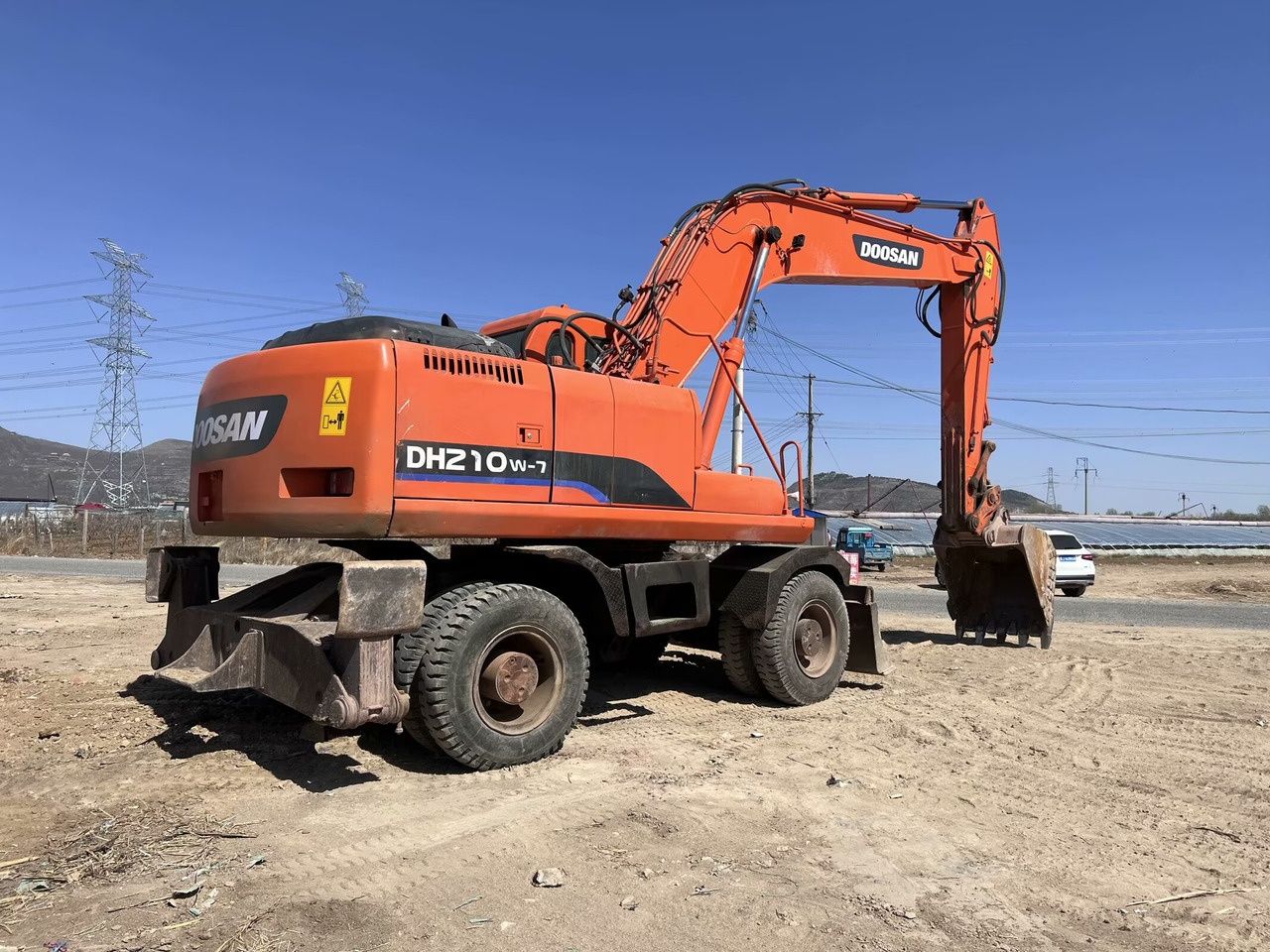 Riteņu ekskavators DOOSAN 210w-7 [ Copy ]: foto 8