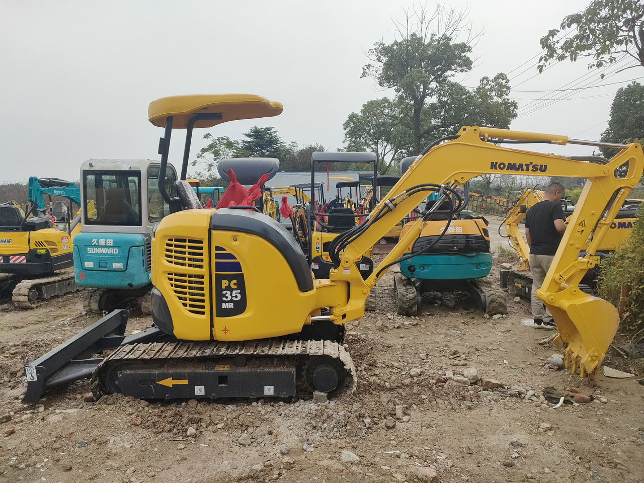 Mini-ekskavators KOMATSU PC35 [ Copy ] [ Copy ]: foto 6