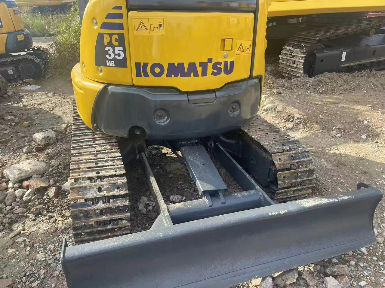 KOMATSU PC35 - Mini-ekskavators: foto 4 KOMATSU PC35 - Mini-ekskavators: foto 4