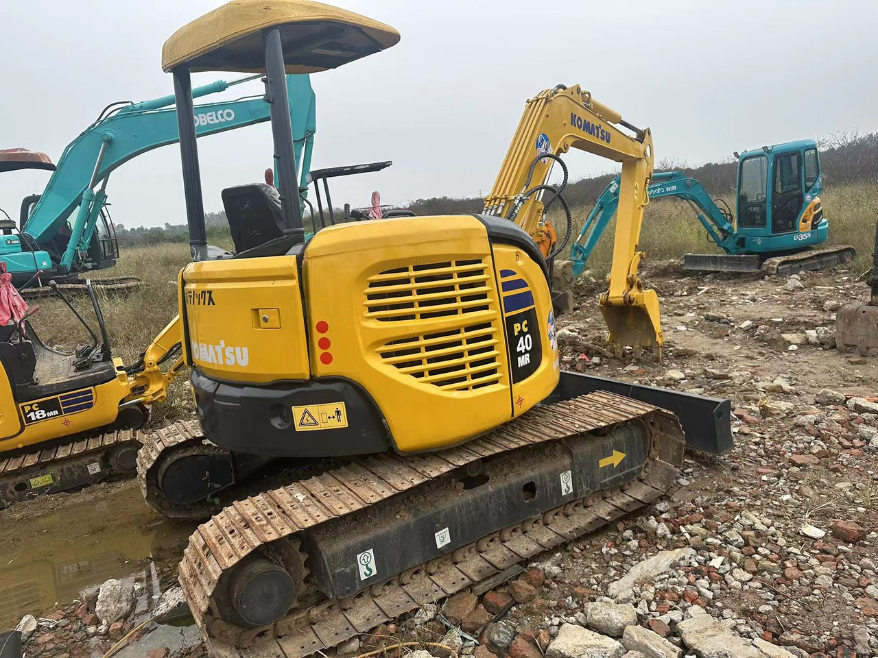 KOMATSU PC40 - Mini-ekskavators: foto 5 KOMATSU PC40 - Mini-ekskavators: foto 5