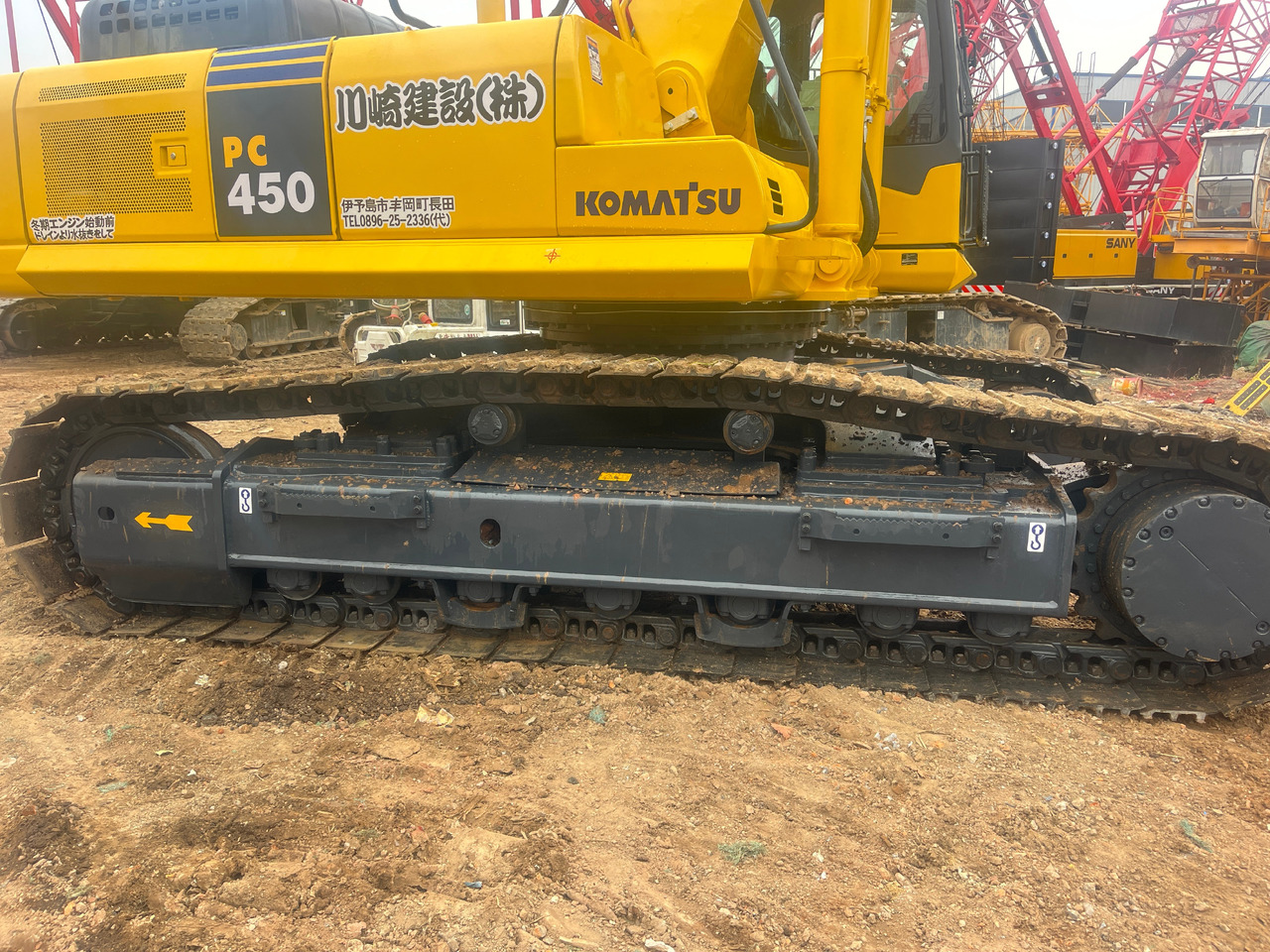 Komatsu pc450 - Kāpurķēžu ekskavators: foto 2 Komatsu pc450 - Kāpurķēžu ekskavators: foto 2