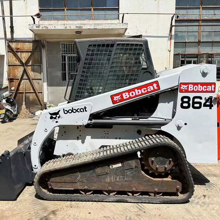 Used Heavy Construction Equipment Crawler bobcat T864 Second Hand Smaller Skid Steers Used Machine for Sale - Kompaktiekrāvējs: foto 1 Used Heavy Construction Equipment Crawler bobcat T864 Second Hand Smaller Skid Steers Used Machine for Sale - Kompaktiekrāvējs: foto 1