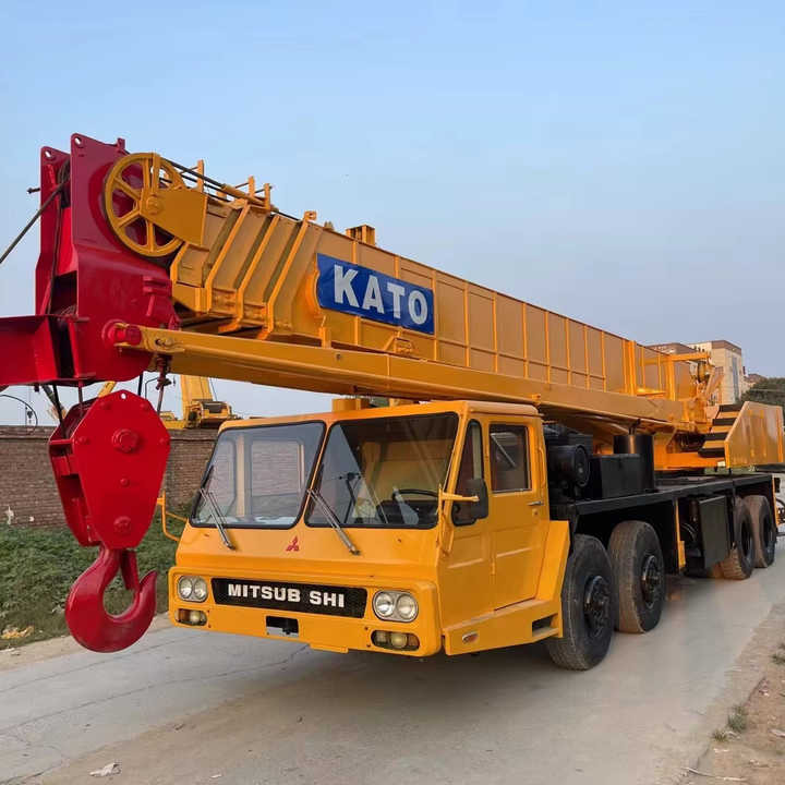 Used Heavy Construction Equipment kato 50 Tons Second Hand Mobile Crane Used Machine Hot Sale - Autoceltnis: foto 1 Used Heavy Construction Equipment kato 50 Tons Second Hand Mobile Crane Used Machine Hot Sale - Autoceltnis: foto 1