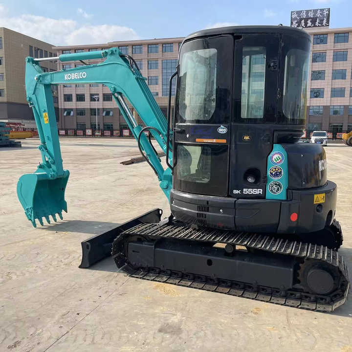 Used Mini Kobelco Sk55 5tons Excavator for Sale Used Construction Machinery Export - Ekskavators: foto 1 Used Mini Kobelco Sk55 5tons Excavator for Sale Used Construction Machinery Export - Ekskavators: foto 1