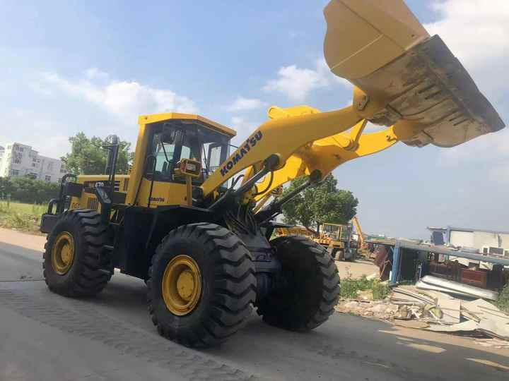 Used Wheel Loader Komatsu WA470-3 Good Working Condition High Quality Nice Price Original Japan Machine - Riteņu iekrāvējs: foto 3 Used Wheel Loader Komatsu WA470-3 Good Working Condition High Quality Nice Price Original Japan Machine - Riteņu iekrāvējs: foto 3