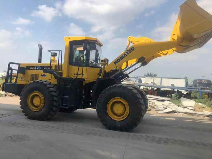 Used Wheel Loader Komatsu WA470-3 Good Working Condition High Quality Nice Price Original Japan Machine - Riteņu iekrāvējs: foto 4 Used Wheel Loader Komatsu WA470-3 Good Working Condition High Quality Nice Price Original Japan Machine - Riteņu iekrāvējs: foto 4