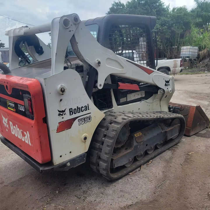 Bobcat Brand T590 Used Machine Skid Loader Hot Sale - Riteņu iekrāvējs: foto 1 Bobcat Brand T590 Used Machine Skid Loader Hot Sale - Riteņu iekrāvējs: foto 1