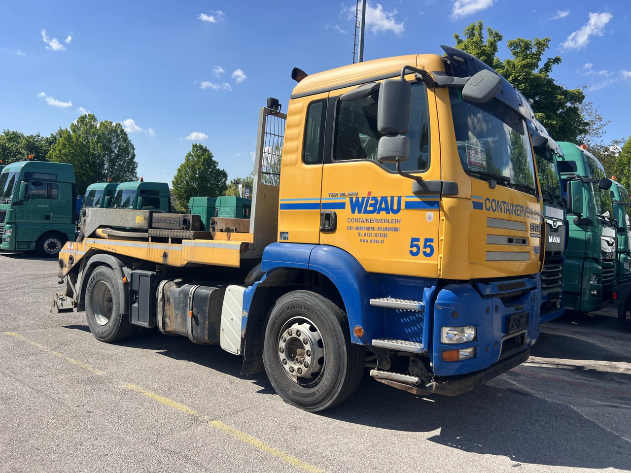 Man Tga 18.320, Контейноровоз, Нов внос - Būvgružu konteineru vedējs: foto 5 Man Tga 18.320, Контейноровоз, Нов внос - Būvgružu konteineru vedējs: foto 5