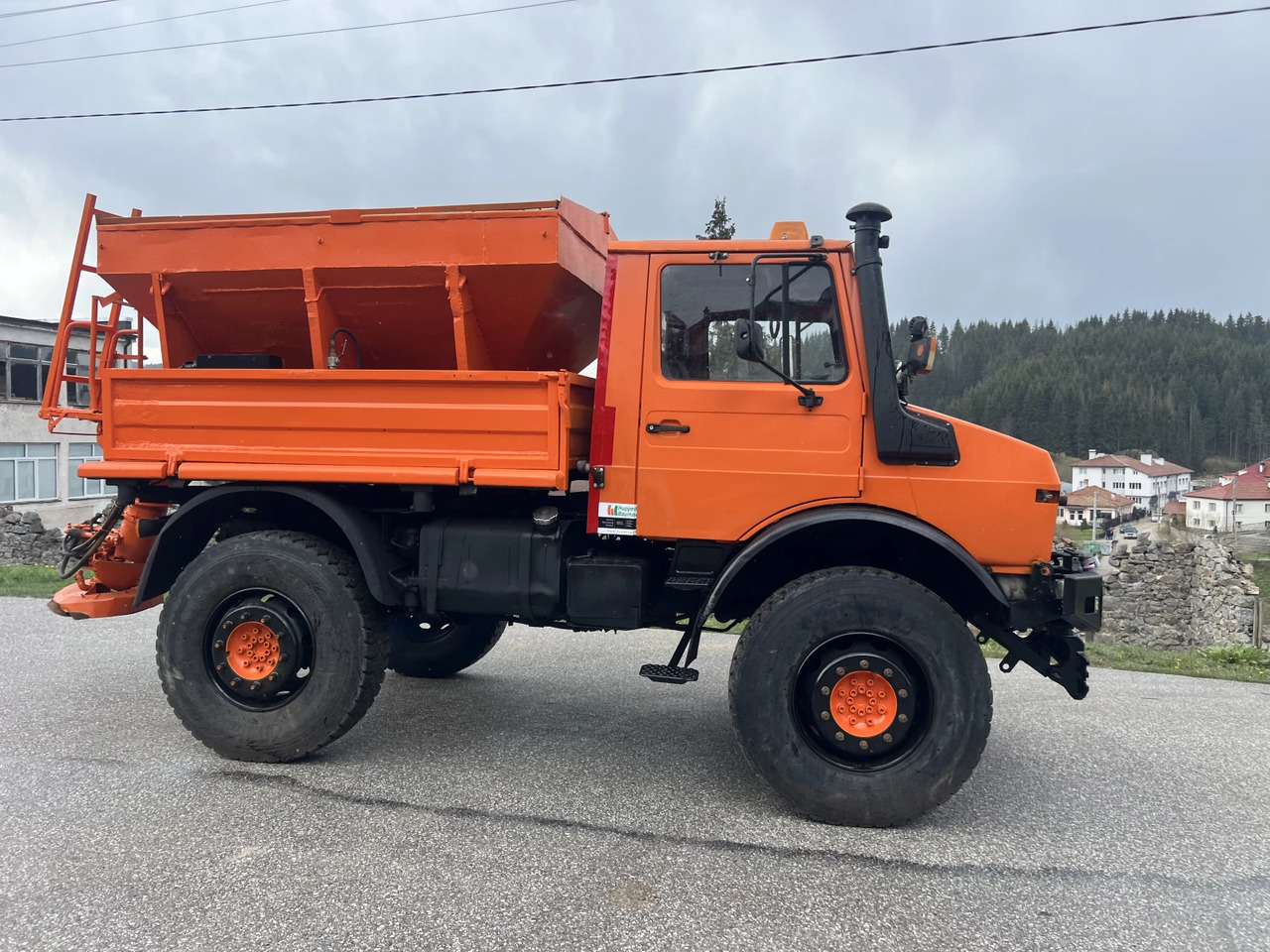 Mercedes-Benz UNIMOG U1500, 4х4, Самосвал - Sniega novākšanas tehnika: foto 5 Mercedes-Benz UNIMOG U1500, 4х4, Самосвал - Sniega novākšanas tehnika: foto 5