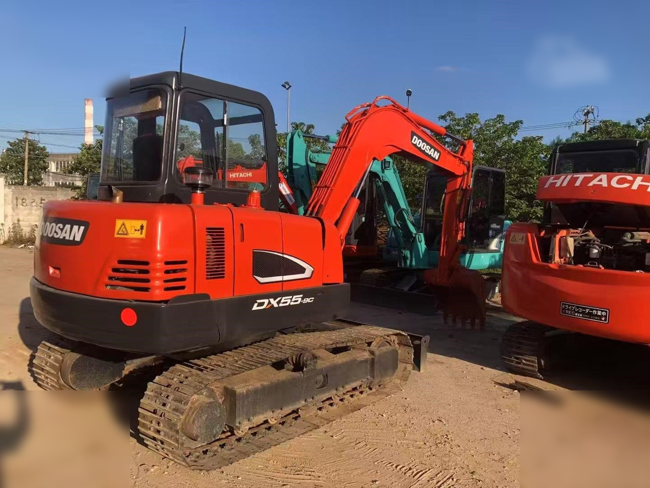 DOOSAN DH55-V - Mini-ekskavators: foto 4 DOOSAN DH55-V - Mini-ekskavators: foto 4